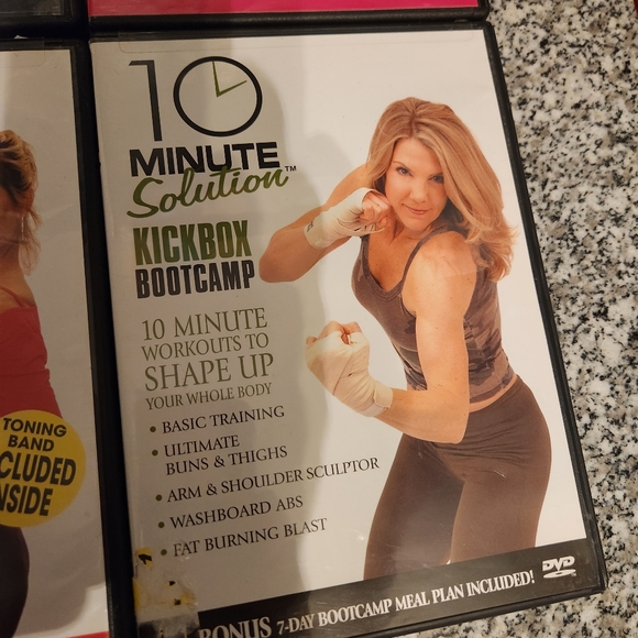 4 DVDs of 10 Minute Solution Workouts to Shape Your Body Anchor Bay - Picture 5 of 10